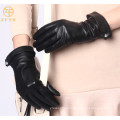 Guantes de cuero de encargo de las señoras del estilo del estilo clásico